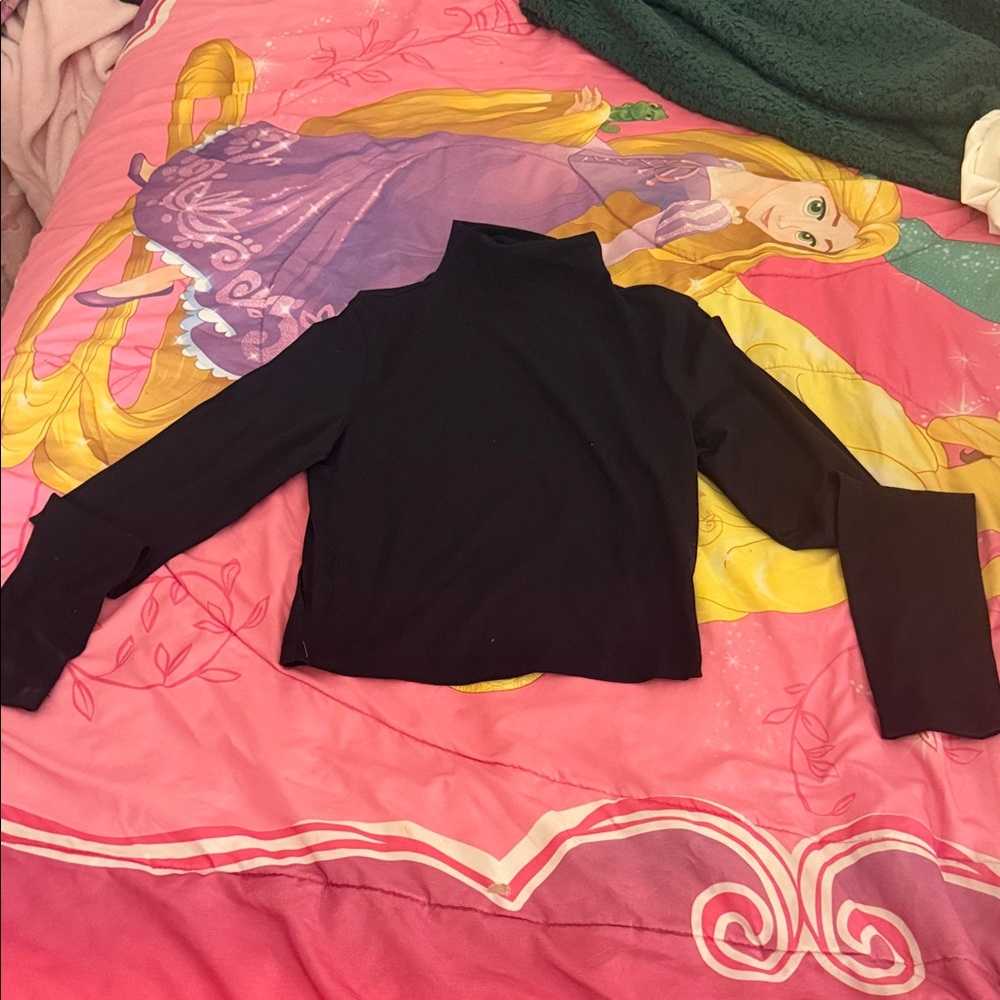 Uniqlo Black Long Sleeve Women's Top